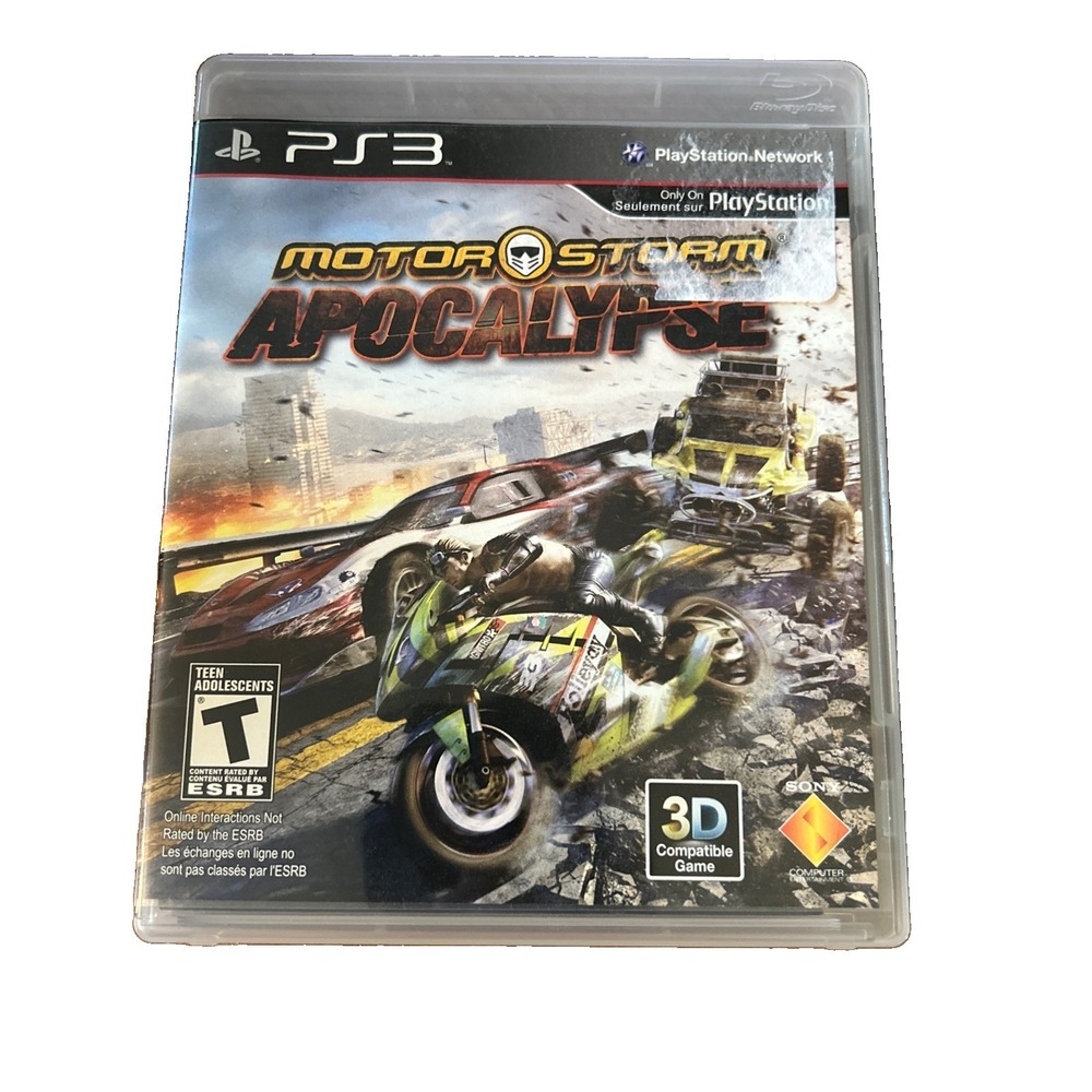 MotorStorm Apocalypse (Sony PlayStation 3 PS3, 2011) CIB